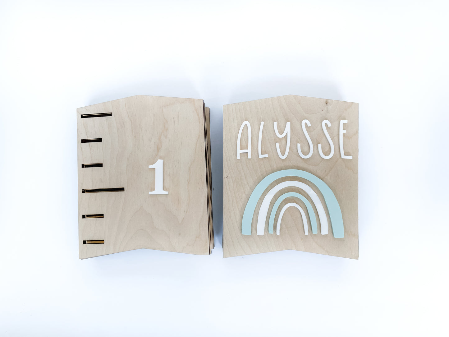 Rainbows all around Growth chart