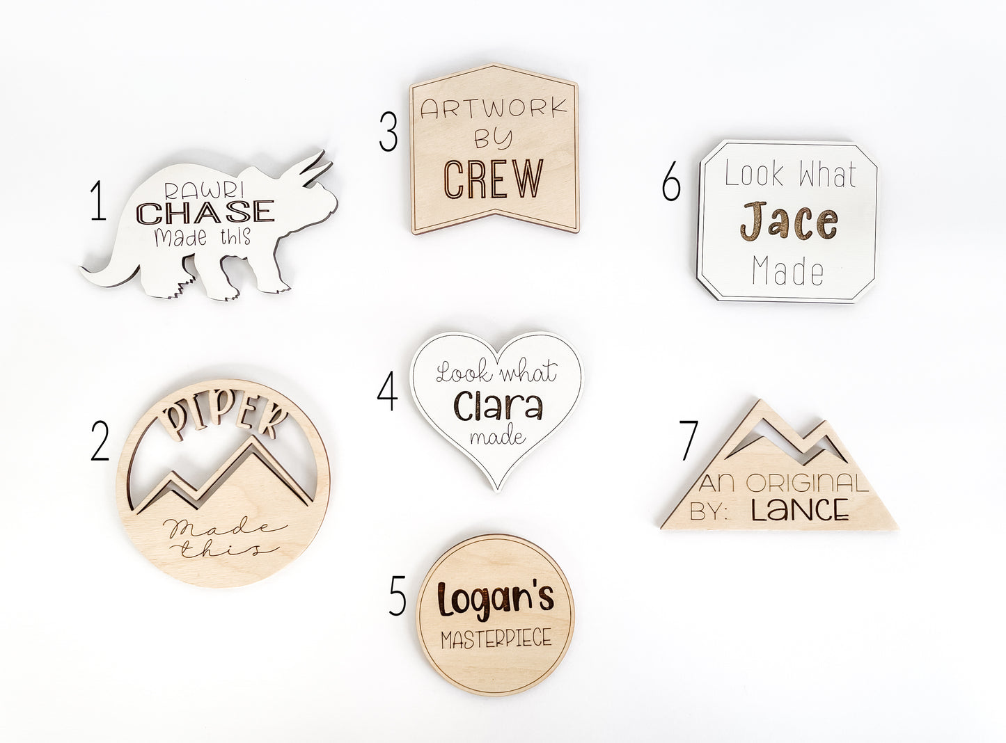 Kids Custom Artwork Magnet