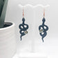 Snake earrings