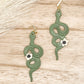 Snake earrings