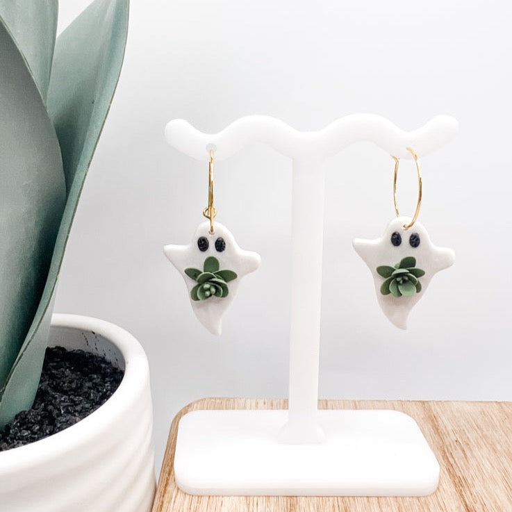 Floral Ghost earrings